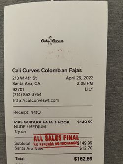 Faja - Cali Curves Fajas - Brand New - Stage 2 for Sale in Placentia, CA -  OfferUp