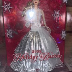 2008 Holiday Barbie Doll