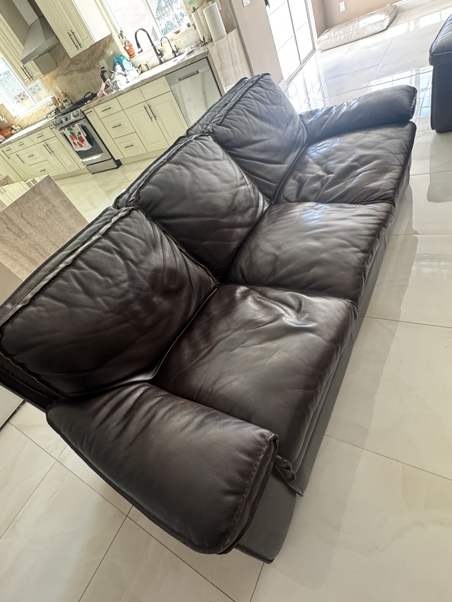 Leather Couch