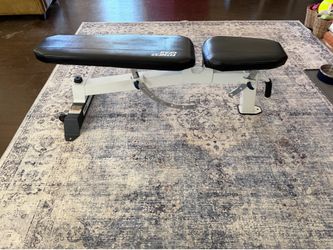 Fitness gear adjustable bench