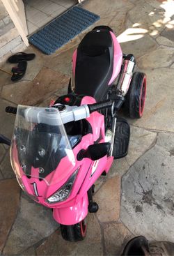 Electric kids motorcycle