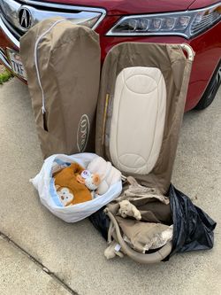 Grace pack and play with changing attachments