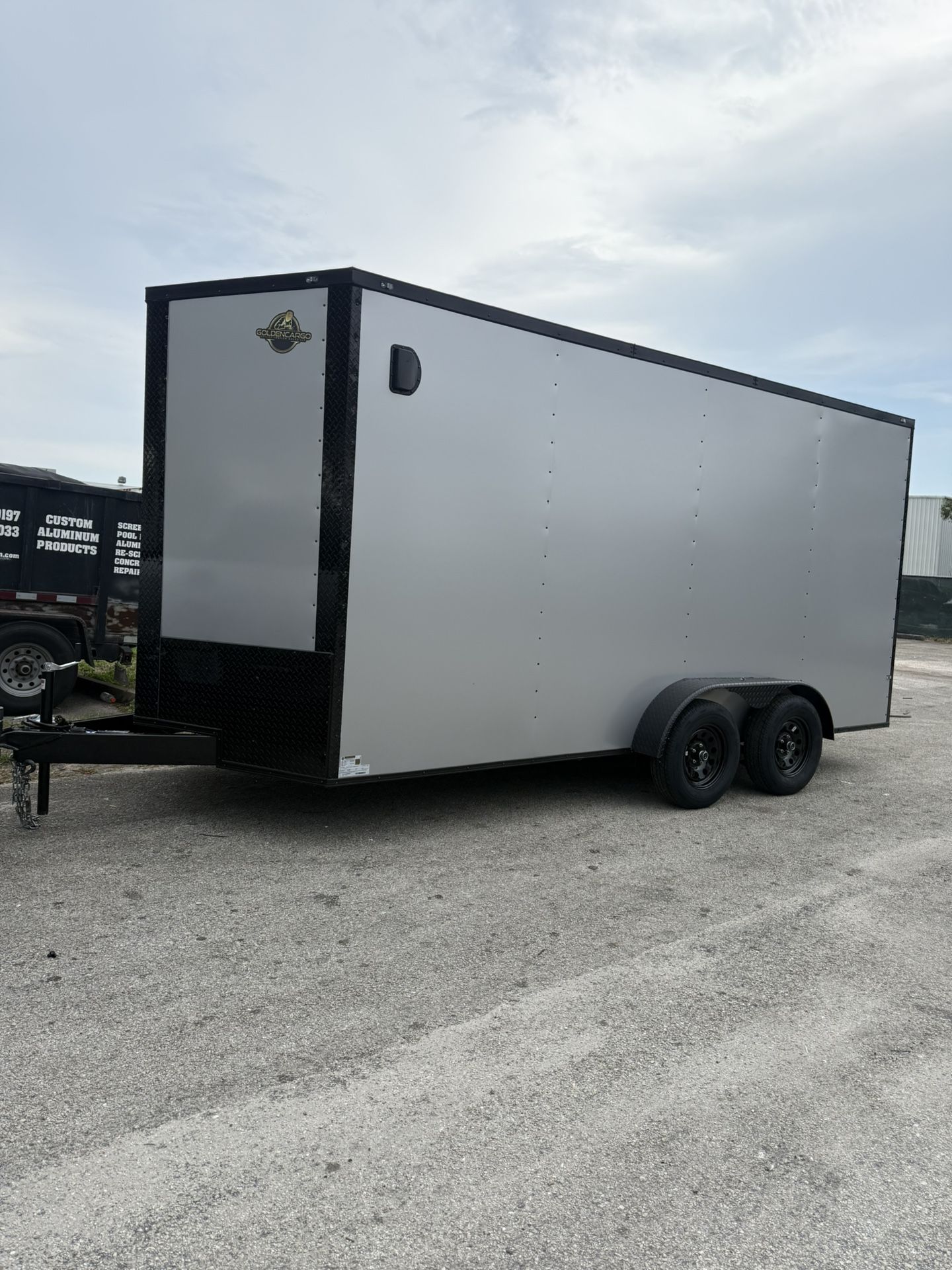 Trailer Enclosed 7 X 16 Extra Feet High Poly Core 0.80