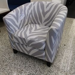 Zebra fabric Armchair