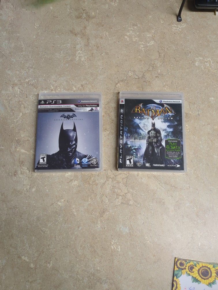 PS3 Batman Games
