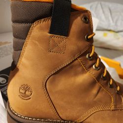 Timberland Red Wood Falls Insulated Waterproof Boots Size 11.5 In Whole Grain Color 