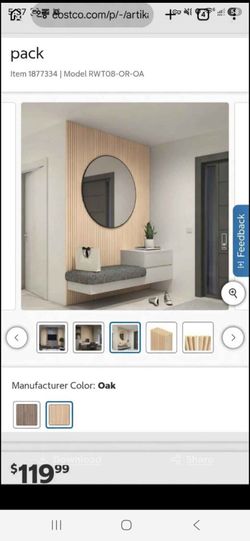 Artika Panolok Slat Wall. 8-pack