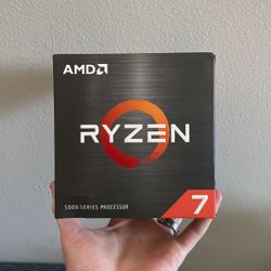 New AMD Ryzen 7 5800x