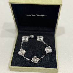 Van Cleef Laser Etch Bracelet 
