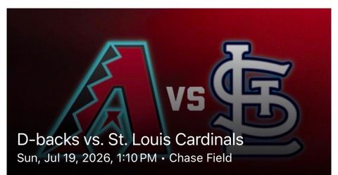 Cardinals at Diamondbacks