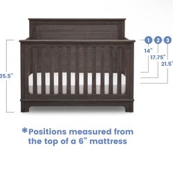 Baby Crib With Mattress