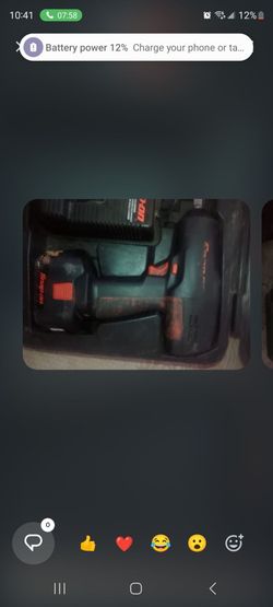 Snap-on Cordless Impact Wrench with Charger