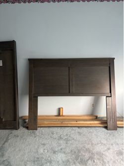 Grey Queen Bedframe from Living Spaces