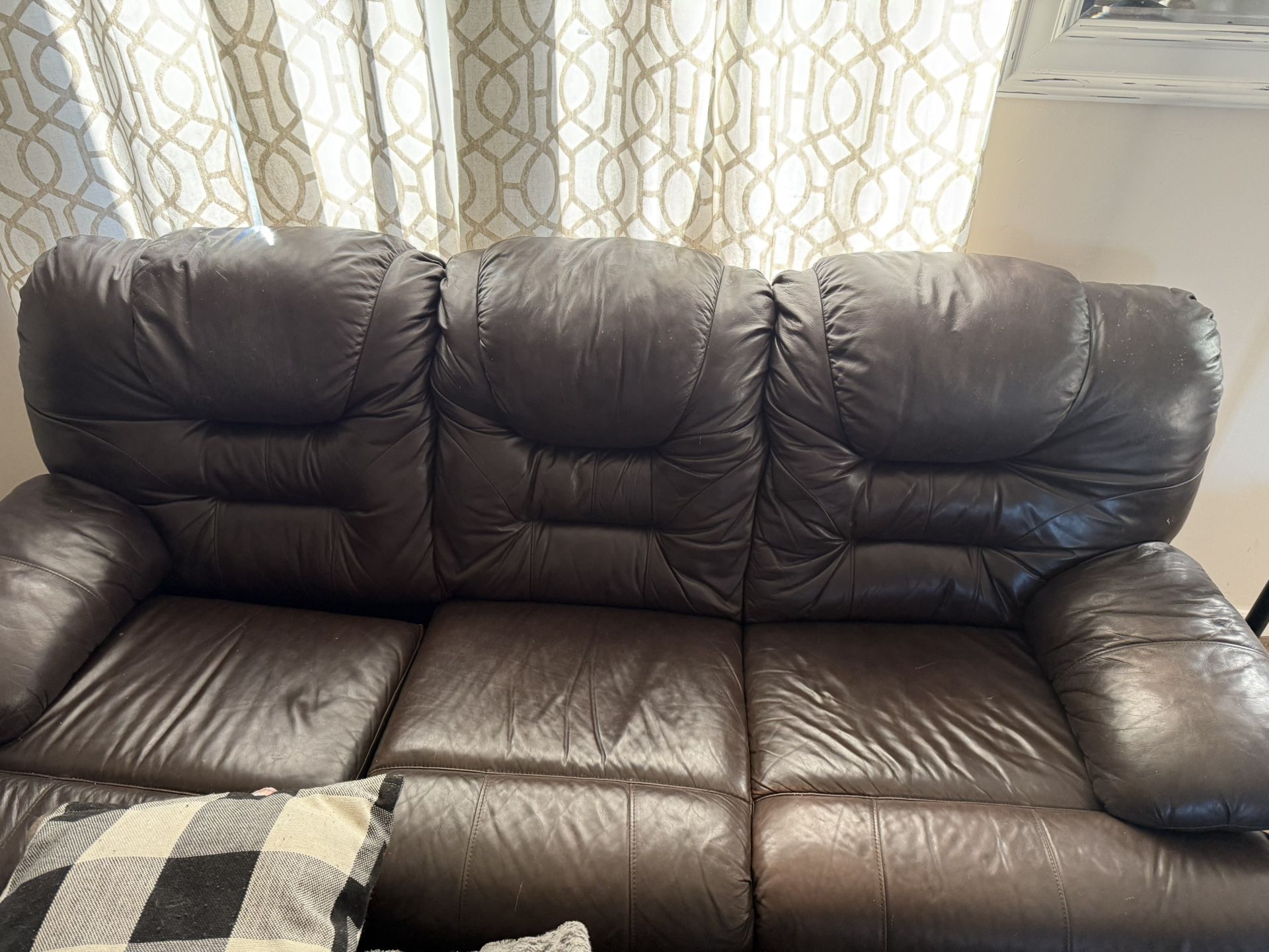 Leather Couch