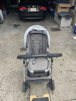 Uppa Baby Stroller With Skate Board