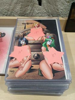 Naughty Comic Book 3 women