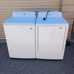 Samsung Matching Set Washer And Electric 240 Volt Dryer NOT GAS LIKE NEW CONDITION