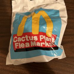 McDonalds Cactus Plant Flea Market Toy Sealed