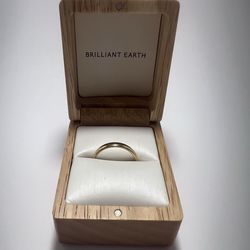 18K Yellow Gold Wedding Band – 3mm Comfort Fit – Size 9 – Solid Gold - Interior inscription (‘para siempre’)