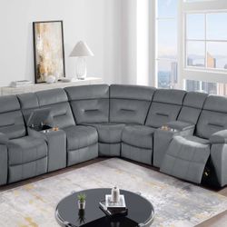 Brand New Super Plush Comfy Sectional Sofa 