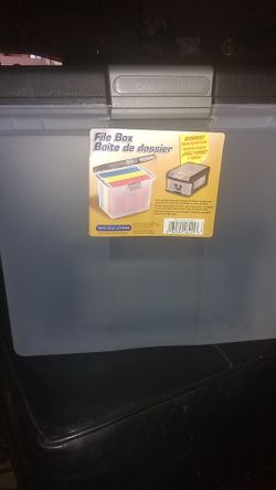 FILE BOX BOITE DE DOSSIER AVAILABLE TODAY 🙂