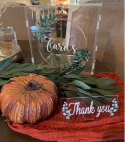 Wedding items