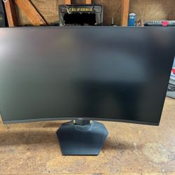 Dell 32” Curved Gaming Monitor – 165 Hz QHD (S3220DGF)