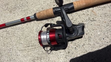 Catch more fish rod with abu Garcia spinning reel