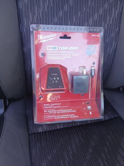 Milwaukee m18 top off & power supply