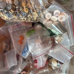 Box Full Of Buttons 