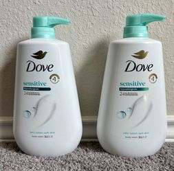 Dove Sensitive Body Wash 30.6oz Pump 2 For $15