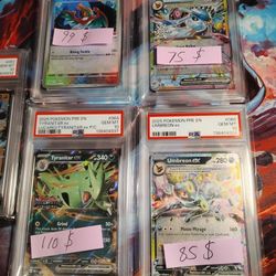 Pokemon Slabs Psa10