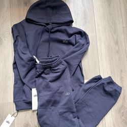 Small Alo Hoodie Set