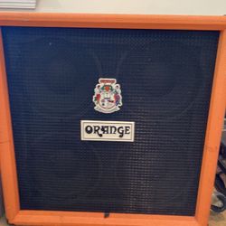 Orange 410 bass cabinet