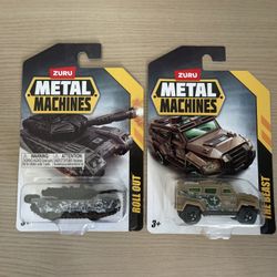 Zuru Metal Machines Military Tank And Jeep