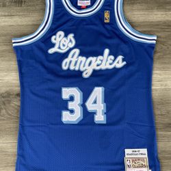 Lakers Shaq Throwback City Edition Jersey 
