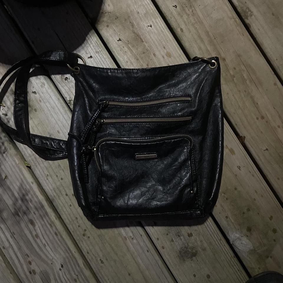 Vintage leather stone&co shoulder bag. 💼