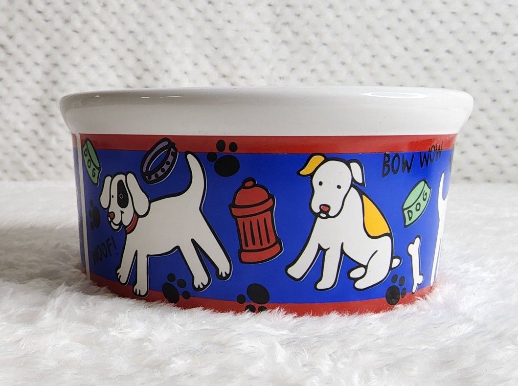 Ceramic Dog Bowl