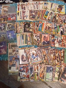 Football  cards collection