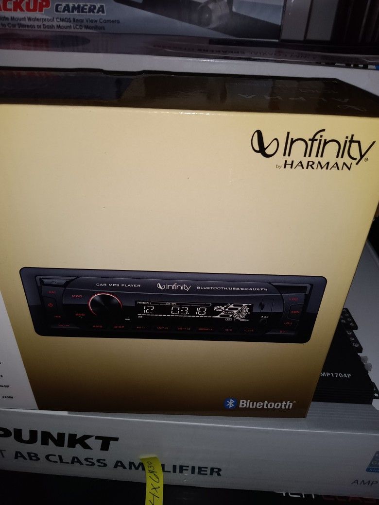 Infinity Bluetooth Car Stereo Brand New In The Box