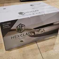 Hexclad 7 Pc Cookware New