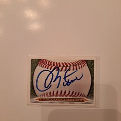 Dodgers Dave Stewart Signed Card