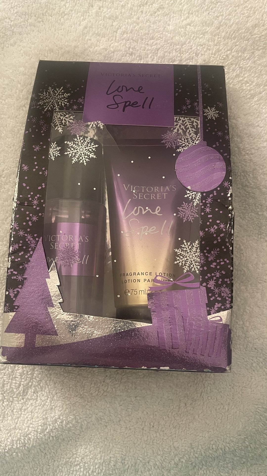 Victoria’s Secret Love Spell Fragrance Mist & Lotion Gift Set Brand New In The Box