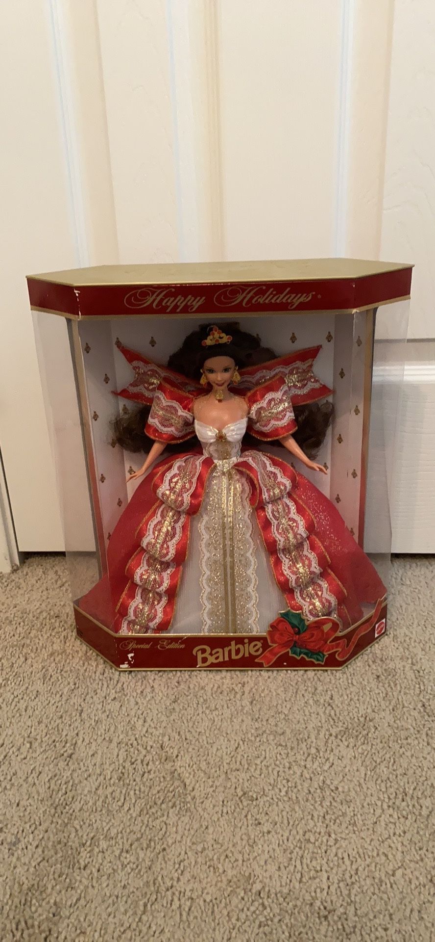 1997 Happy Holidays Barbie Doll