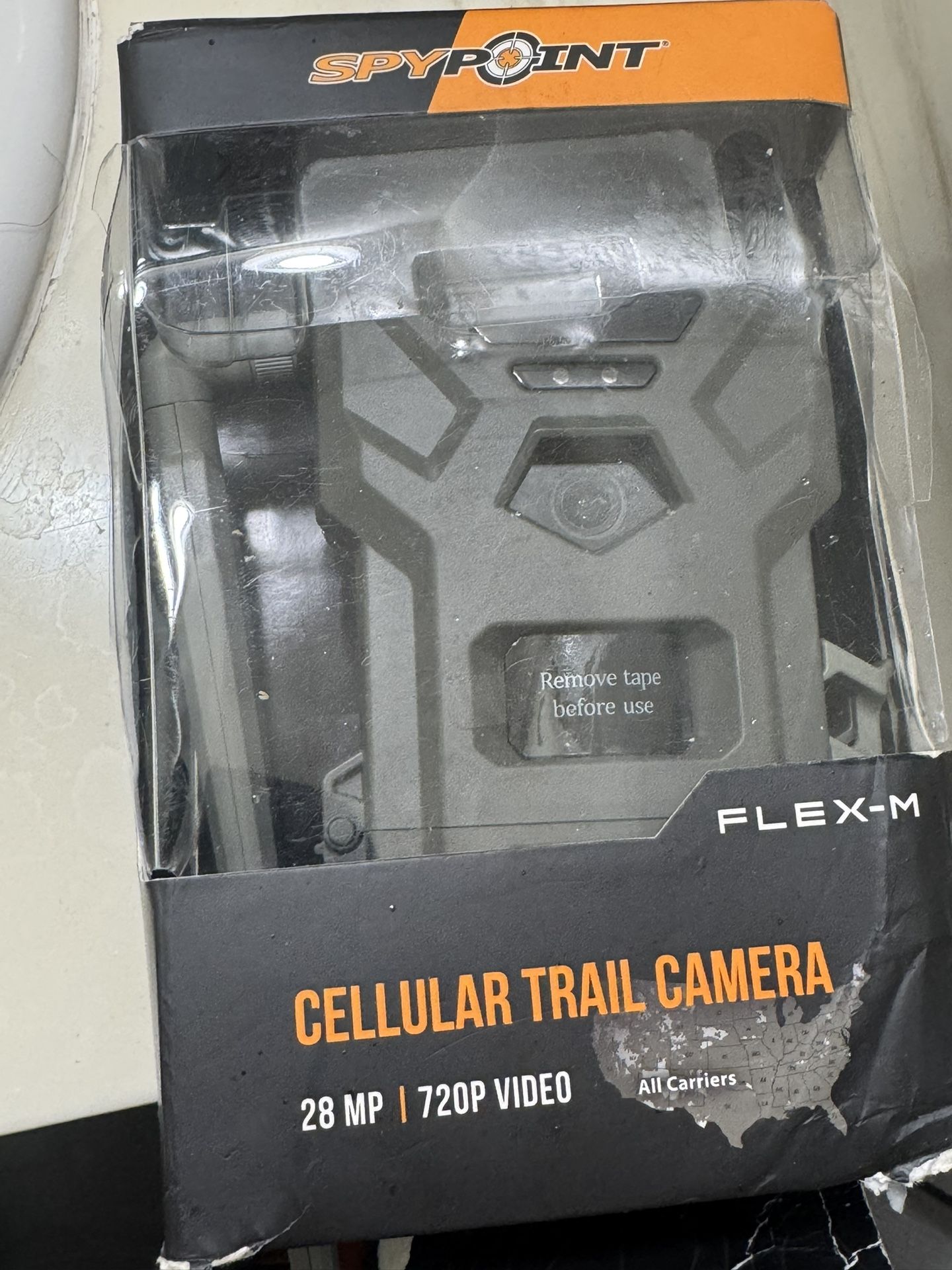 SPYPOINT Flex-M Twin Pack Cellular Trail Cameras Lit-22 Battery Included Brand New