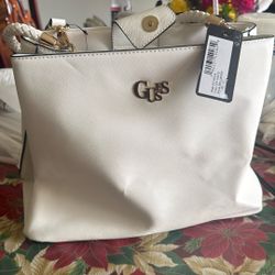 Guess Purse Off White