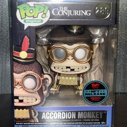 Funko Pop THE CONJURING Accordion Monkey NFT Exclusive /1900 pcs