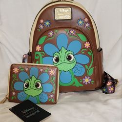 Loungefly Disney Pascal backpack and wallet 
