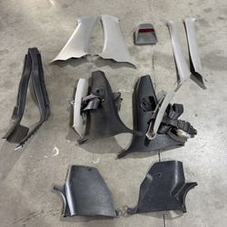 98-01 Acura Integra Interior Trim Set – A/B/C Pillars + Misc Plastics