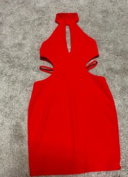 Red dress